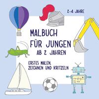 Malbuch für Jungen ab 2 Jahren