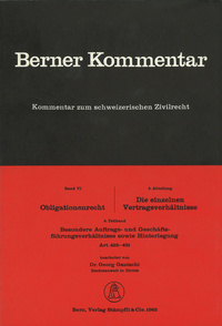 Obligationenrecht: Die einzelnen Vertragsverhältnisse, Gesellschaftsrecht, Wertpapierrecht, Art. 363-1186 / Kauf und Tausch - Die Schenkung. Art. 184-252 / Kommission, Spedition, Frachtvertrag, Prokura, Anweisung, Hinterlegung