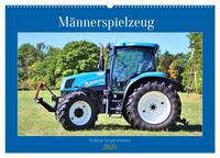 Männerspielzeug Traktor Inspirationen (Wandkalender 2025 DIN A2 quer), CALVENDO Monatskalender