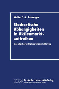 Stochastische Abhängigkeiten in Aktienmarktzeitreihen