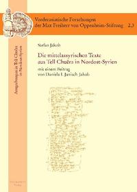 Die mittelassyrischen Texte aus Tell Chuera in Nordost-Syrien