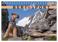 Berg-Hunde-Sport (Tischkalender 2025 DIN A5 quer), CALVENDO Monatskalender