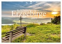 Schönes Erzgebirge (Wandkalender 2025 DIN A2 quer), CALVENDO Monatskalender