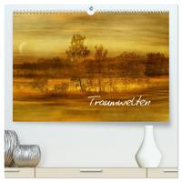 Traumwelten (hochwertiger Premium Wandkalender 2025 DIN A2 quer), Kunstdruck in Hochglanz