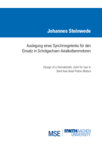 Auslegung eines Synchrongelenks für den Einsatz in Schrägachsen-Axialkolbenmotoren