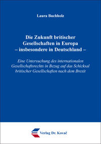 Die Zukunft britischer Gesellschaften in Europa – insbesondere in Deutschland –