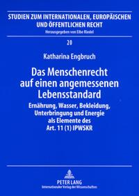 Das Menschenrecht auf einen angemessenen Lebensstandard