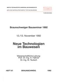 Neue Technologien im Bauwesen