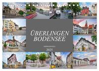 Überlingen Bodensee Impressionen (Tischkalender 2025 DIN A5 quer), CALVENDO Monatskalender