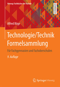 Technologie/Technik Formelsammlung