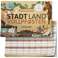 DENKRIESEN - STADT LAND VOLLPFOSTEN® - HAUSTIER EDITION - "Für alle „Felle“." - A4