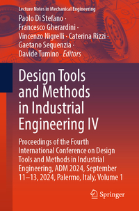 Design Tools and Methods in Industrial Engineering IV