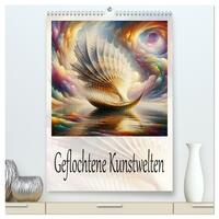 Geflochtene Kunstwelten (hochwertiger Premium Wandkalender 2026 DIN A2 hoch), Kunstdruck in Hochglanz