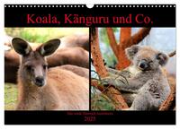 Koala, Känguru und Co. – Das wilde Tierreich Australiens (Wandkalender 2025 DIN A3 quer), CALVENDO Monatskalender