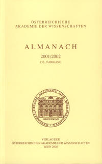 Almanach der Akademie der Wissenschaften / 152 Jahrgang. Gebundene Ausgabe