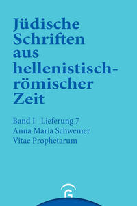 Jüdische Schriften aus hellenistisch-römischer Zeit, Bd 1: Historische... / Vitae Prophetarum