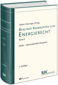 Berliner Kommentar zum Energierecht, Band 6