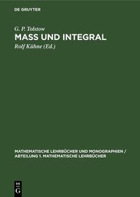 Maß und Integral