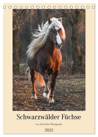 Schwarzwälder Füchse von Julia Hahn Photography (Tischkalender 2025 DIN A5 hoch), CALVENDO Monatskalender