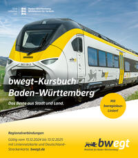 bwegt-Kursbuch Baden-Württemberg 2025