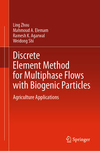 Discrete Element Method for Multiphase Flows with Biogenic Particles