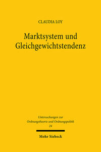 Marktsystem und Gleichgewichtstendenz