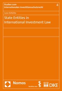 State Entities in International Investment Law