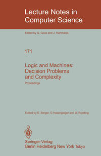 Logic and Machines: Decision Problems and Complexity