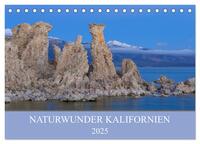 Naturwunder Kalifornien (Tischkalender 2025 DIN A5 quer), CALVENDO Monatskalender