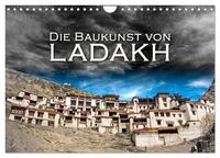 Die Baukunst von Ladakh (Wandkalender 2025 DIN A4 quer), CALVENDO Monatskalender