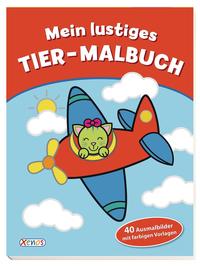 Mein lustiges Tier-Malbuch