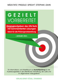 Gezielt vorbereitet Originalaufgaben des LPA-Tests mit kommentierten Lösungen. Ideal für die Prüfungsvorbereitung. -Ausgabe 2024-