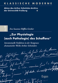 „Zur Physiologie (auch Pathologie) des Schaffens“