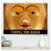 Tempel von Bagan (hochwertiger Premium Wandkalender 2025 DIN A2 quer), Kunstdruck in Hochglanz