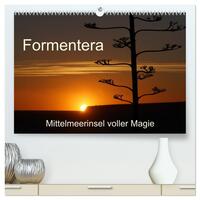 Formentera - Mittelmeerinsel voller Magie (hochwertiger Premium Wandkalender 2025 DIN A2 quer), Kunstdruck in Hochglanz