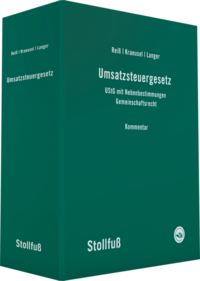 Umsatzsteuergesetz Kommentar - online