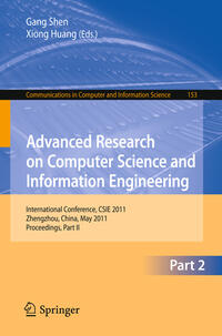 Advanced Research on Computer Science and Information Engineering