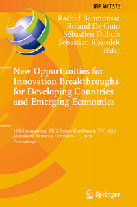 New Opportunities for Innovation Breakthroughs for Developing Countries and Emerging Economies