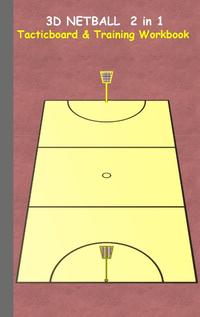 3D Netball 2 in 1 Tacticboard and Training Book