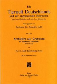 Krebstiere oder Crustacea. Teil II: Decapoda. Zehnfüsser