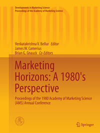 Marketing Horizons: A 1980's Perspective