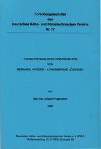 Thermophysikalische Eigenschaften von Methanol /Wasser-Lithiumbromidlösungen