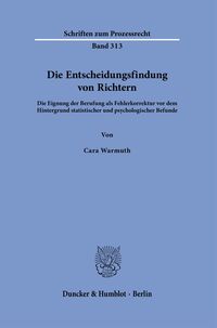 Die Entscheidungsfindung von Richtern