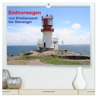 Südnorwegen - von Kristiansand bis Stavanger (hochwertiger Premium Wandkalender 2025 DIN A2 quer), Kunstdruck in Hochglanz