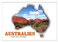 Australien - Im Bann des 5. Kontinents (Wandkalender 2025 DIN A4 quer), CALVENDO Monatskalender