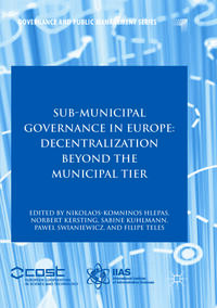 Sub-Municipal Governance in Europe