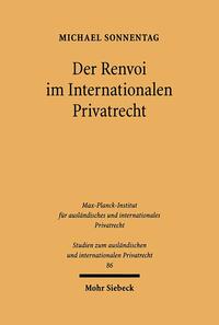 Der Renvoi im Internationalen Privatrecht