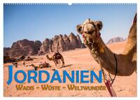 Jordanien - Wadis - Wüste - Weltwunder (Wandkalender 2025 DIN A2 quer), CALVENDO Monatskalender