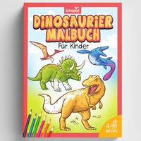 Dinosaurier Malbuch für Kinder