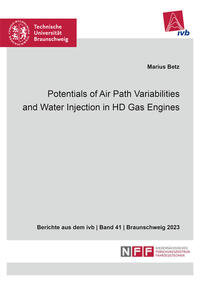 Potentials of Air Path Variabilities and Water Injection in HD Gas Engines